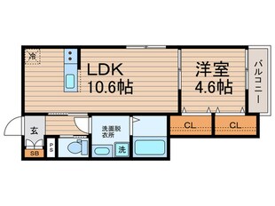 仮）クリプトンの物件間取画像